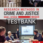 Test Bank for Research Methods in Crime and Justice 2nd US Edition by Withrow