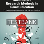Test Bank for Quantitative Research Methods in Communication 1st US Edition by Scharrer