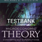 Test Bank for Microeconomic Theory second edition 1st US Edition by Wetzstein