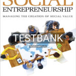 Test Bank for Social Entrepreneurship 1st US Edition by Beugré