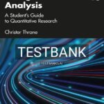 Test Bank for Doing Statistical Analysis 1st US Edition by Thrane
