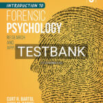 Test Bank for Introduction to Forensic Psychology 6th US Edition by Bartol