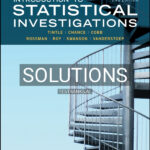 Solutions Manual for Introduction to Statistical Investigations 2nd US Edition by Tintle