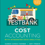Test Bank for Cost Accounting With Integrated Data Analytics 1st US Edition by Farmer