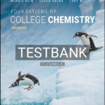 Test Bank for Foundations of College Chemistry 16th US Edition by Hein