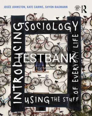 Test Bank for Introducing Sociology Using the Stuff of Everyday Life 1st US Edition by Johnston