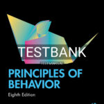 Test Bank for Principles of Behavior 8th US Edition by Malott