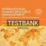 Test Bank for International Human Resource Management 6th US Edition by Tarique