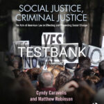Test Bank for Social Justice Criminal Justice 1st US Edition by Caravelis