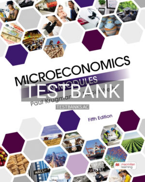 Test Bank for Microeconomics in Modules 5th US Edition by Krugman