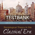 Test Bank for Sociological Theory in the Classical Era 4th US Edition by Edles