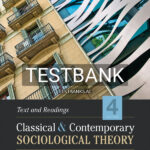Test Bank for Classical and Contemporary Sociological Theory 4th US Edition by Appelrouth