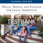 Test Bank for Wills Trusts and Estates for Legal Assistants 6th US Edition by Beyer