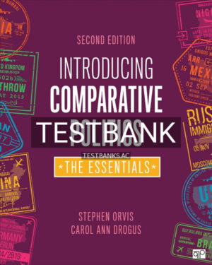 Test Bank for Introducing Comparative Politics 2nd US Edition by Orvis