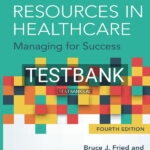 Test Bank for Human Resources in Healthcare: Managing for Success 4th US Edition by Fried