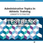 Test Bank for Administrative Topics in Athletic Training 2nd US Edition by Harrelson