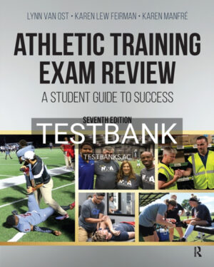 Test Bank for Athletic Training Exam Review 7th US Edition by Van Ost