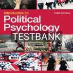 Test Bank for Introduction to Political Psychology 3rd US Edition by Cottam