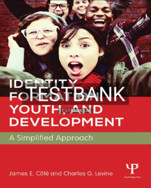 Test Bank for Identity Formation Youth and Development 1st US Edition by Cote
