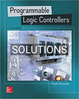 Solutions for Programmable Logic Controllers 5th Edition by Petruzella