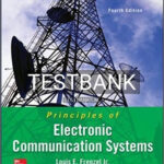 Test Bank for Principles of Electronic Communication Systems 4th Edition by Frenzel