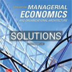 Solutions for Managerial Economics and Organizational Architecture 6th Edition by Brickley