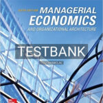 Test Bank for Managerial Economics and Organizational Architecture 6th Edition by Brickley