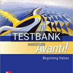 Test Bank for Avanti Beginning Italian 4th Edition by Aski