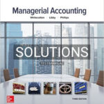 Solutions for Managerial Accounting 3rd Edition by Whitecotton