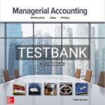 Test Bank for Managerial Accounting 3rd Edition by Whitecotton
