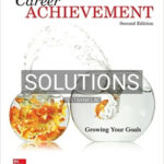 Solutions for Career Achievement Growing Your Goals 2nd Edition by Blackett