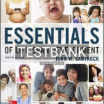 Test Bank for Essentials of Life Span Development 4th Edition by Santrock