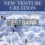 Test Bank for New Venture Creation Entrepreneurship for the 21st Century 10th Edition by Spinelli