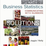 Solutions for Business Statistics Communicating with Numbers 2nd Edition by Jaggia