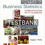 Test Bank for Business Statistics Communicating with Numbers 2nd Edition by Jaggia