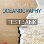 Test Bank for Investigating Oceanography 2nd Edition by Sverdrup