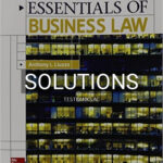 Solutions for Essentials of Business Law 9th Edition by Anthony Liuzzo