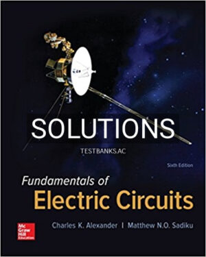 Solutions for Fundamentals of Electric Circuits 6th Edition by Alexander