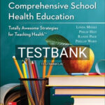 Test Bank for Comprehensive School Health Education 9th Edition by Meeks