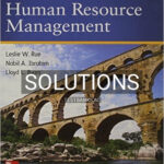 Solutions for Human Resource Management 11th Edition by Rue