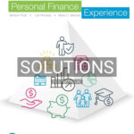 Solutions for Personal Finance Experience 1st Edition by Pratt