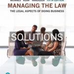 Solutions for Managing the Law The Legal Aspects of Doing Business 5th Edition by McInnes