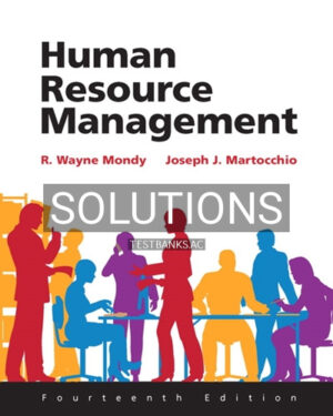 Solutions for Human Resource Management 14th Edition by Mondy