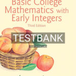 Test Bank for Basic College Mathematics with Early Integers 3rd Edition by Martin Gay