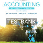 Test Bank for Horngrens Accounting The Financial Chapters 11th Edition by Miller-Nobles