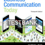 Test Bank for Business Communication Today 13th Edition by Bovee