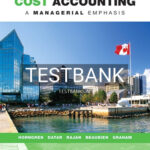 Test Bank for Cost Accounting A Managerial Emphasis 7th Edition by Horngren
