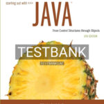 Test Bank for Starting Out with Java From Control Structures through Objects 6th Edition by Gaddis
