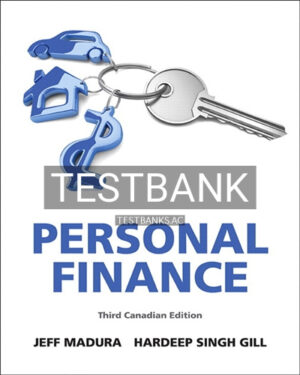 Test Bank for Personal Finance 3rd Edition by Madura