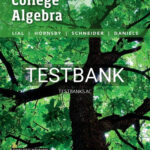 Test Bank for College Algebra 12th Edition by Lial